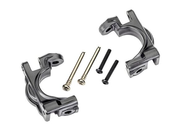 Extreme Heavy Duty C-Hubs grau l/r mit Kleinteile