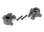 Extreme Heavy Duty Lenkhebel grau l/r mit Kleinteile
