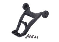 Wheelie bar montiert