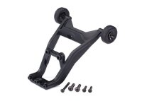 Wheelie-Bar montiert