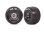 Mickey Thompson ET Slick auf Felge schwarz-chrom hinten (2)
