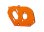 Magnum 272R Motorplatte 6061-T6 Aluminium orange 4mm