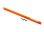 T-Bar 6061-T6 Aluminium orange mit Schrauben