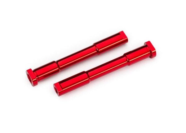 Bellcrank Lenkungs-Steher Alu rot