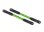 Sturz-Spurstange 7075-T6 Alu grün 144mm hinten (2)