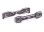 Querlenker-Halter 7075-T6 Aluminium dunkel-titan vorne