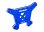 Dämpferbrücke 7075-T6 Aluminium blau hinten