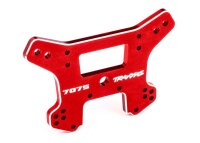 Dämpferbrücke 7075-T6 Aluminium rot vorne