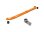 Lenkplatte 6061-T6 Aluminium orange