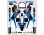 Graphic Set for Losi Promoto MX (Exude) (Blue)
