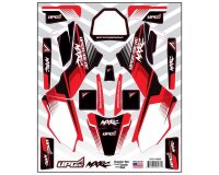 Graphic Set for Losi Promoto MX (Exude) (Red)