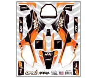Graphic Set for Losi Promoto MX (Exude) (Orange)