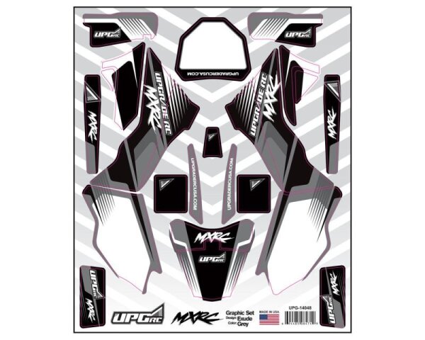 Graphic Set for Losi Promoto MX (Exude) (Grey)