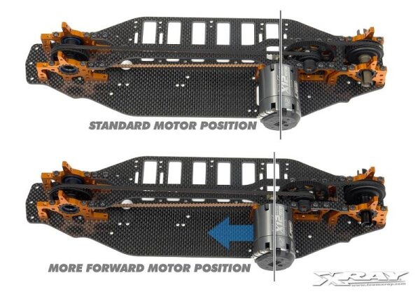 Umbau Satz T2009 vordere Motorposition