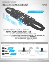 X424 & 25 ALU FLEX CHASSIS 1.5MM - SWISS 7075 T6