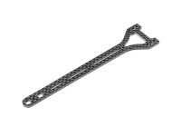 X4F24 GRAPHITE UPPER DECK - SPLIT REAR - 2.0MM