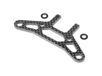 CARBON ONE-PIECE LOW PROFILE UPPER HOLDER FOR BUMPER