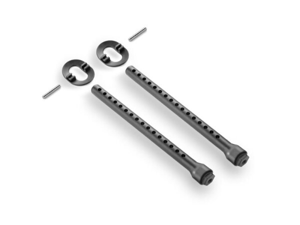 Karosseriebefestigungsset 6mm, hart