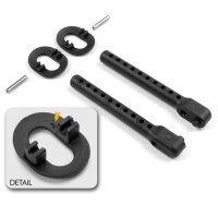 Karosseriebefestigungsset +2mm Höhenverstellung, h