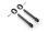 Karosseriebefestigungsset 6mm, hinten einstellbar