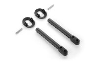 Karosseriebefestigungsset 6mm, hinten einstellbar