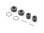 ALU ADJUSTABLE BODY POST STOP - BLACK (2)