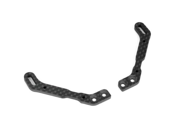 X4 Graphite Karosseriebolzenhalter (L+R)