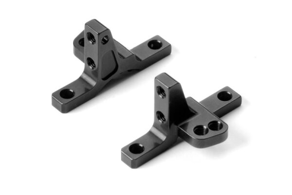 Alu Oberdeck Klammer mit 2 einstellbaren Rolldentren (L+R)