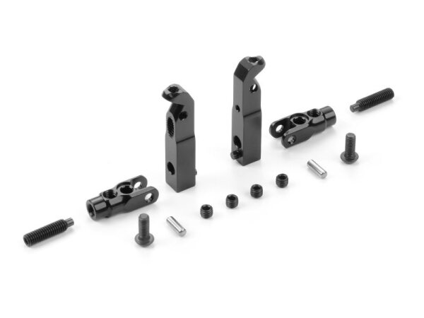 X4F25 ALU SHOCK HOLDER FRONT FIXED/ACTIVE -  7075 T6 (2)