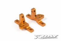 Obere T4 Befestigung mit verstellb. Roll-Center (L+R) Orange