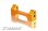T3 Differenzialträgerhalter unten Alu-Orange