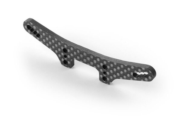 T419 SLP Dämpferbrücke vorne 3.0mm Kohlefaser