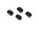 X4 Alu Rollcenter Buchsen vorne 3° / hinten 0.5° - 1 DOT (4)
