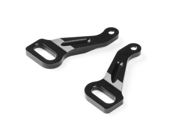 X423 ALU FRONT STEERING PLATE - SWISS 7075 T6 (L+R)