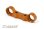 Alu Lenkplatte für Dual Servo Saver - orange