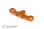 T4 Alu Lenkplatte 8mm für Dual Servo Saver - Orange
