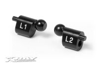 T2 Quick-Roll-Center-Halter 4,9mm, Alu L1 + L2