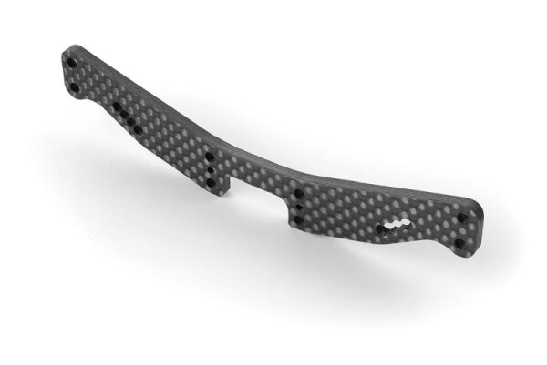 T419 SLP Dämpferbrücke hinten 3.0mm Kohlefaser
