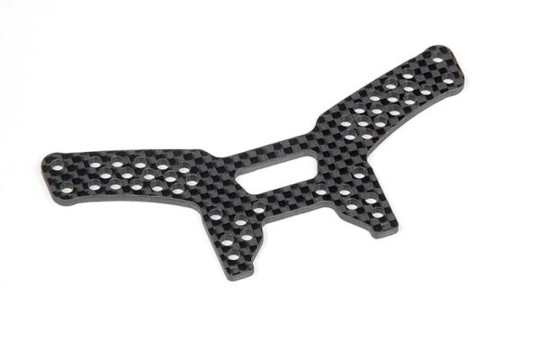 Dämpferbrücke 2,5mm Ultra-Tune, hinten, Kohlefas