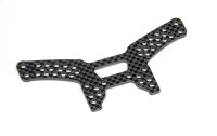 Dämpferbrücke 2,5mm Ultra-Tune, hinten, Kohlefas