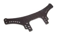 Dämpferbrücke 2,5mm, hinten, Kohlefaser
