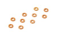 Alu Schimscheiben (3 x 6 x 0,5mm) orange