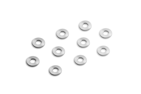 Alu Schimscheiben 3 x 7 x 1.0mm (10)