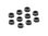 ALU SHIM 3x5x2.0MM - BLACK (10)