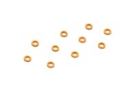 Unterlegscheibe 3mm x 5mm x 1,0mm, Alu (10) Orange