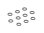 ALU SHIM 3x5x0.5MM - BLACK (10)