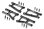 Alu Querlenker hinten 1-Loch SWISS 7075 T6