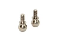 X4 Pivotball 6.0mm mit M3x5x5mm Gewinde - Federstahl (2)
