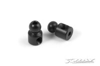 Kugelkopf 4.9mm, Alu Schwarz (2)