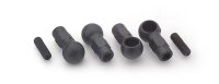 Kugelpfanne 5mm, kurz, Kunststoff